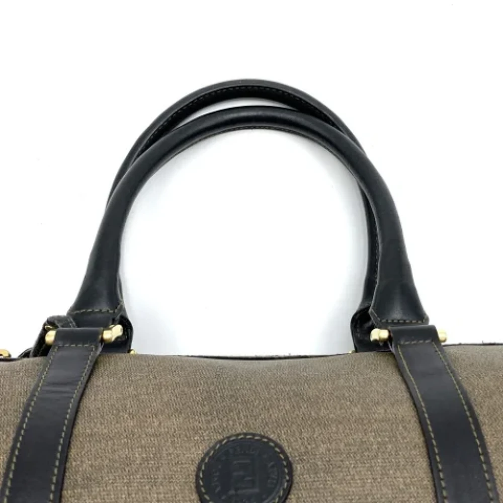 Fendi Vintage Pre-owned Leather fendi-bags Brown Dames
