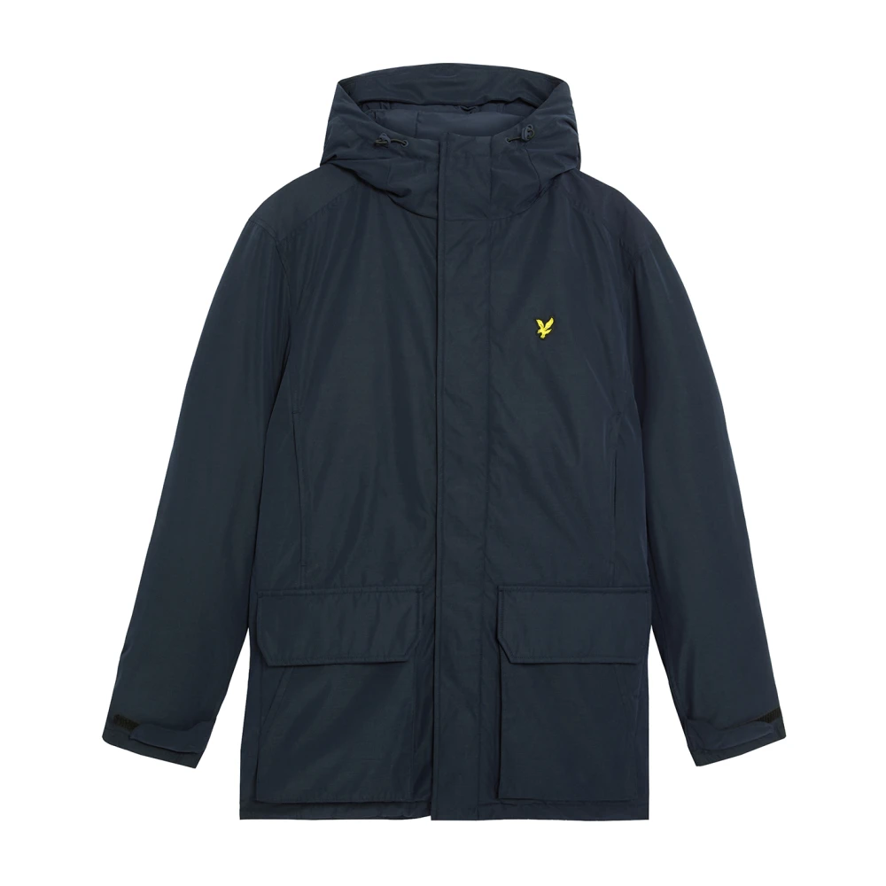 Lyle & Scott Men's Blue Parkas, 2XL, Mid Jackets Membrane Parka
