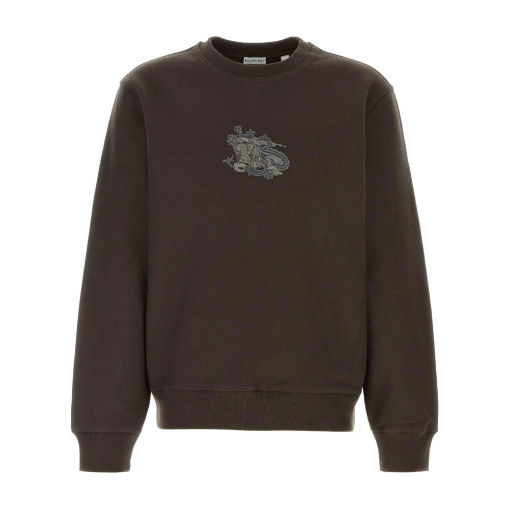 Burberry Men's Brown Cotton Blend Sweatshirt - Sweatshirts - S - Sweatshirts & Hoodies
