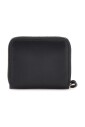 portefeuilles-en-cuir-noir-fermeture-eclair-compartiments