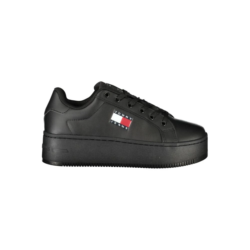 Tommy Hilfiger Women's Black Polyethylene Sneaker