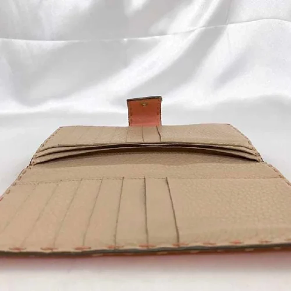 Fendi Vintage Pre-owned Leather wallets Pink Dames