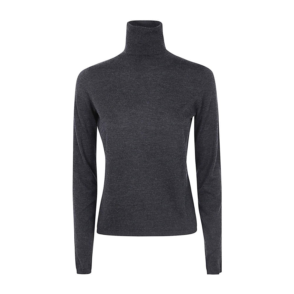Max Mara Gezellige Gebreide Trui Gray Dames