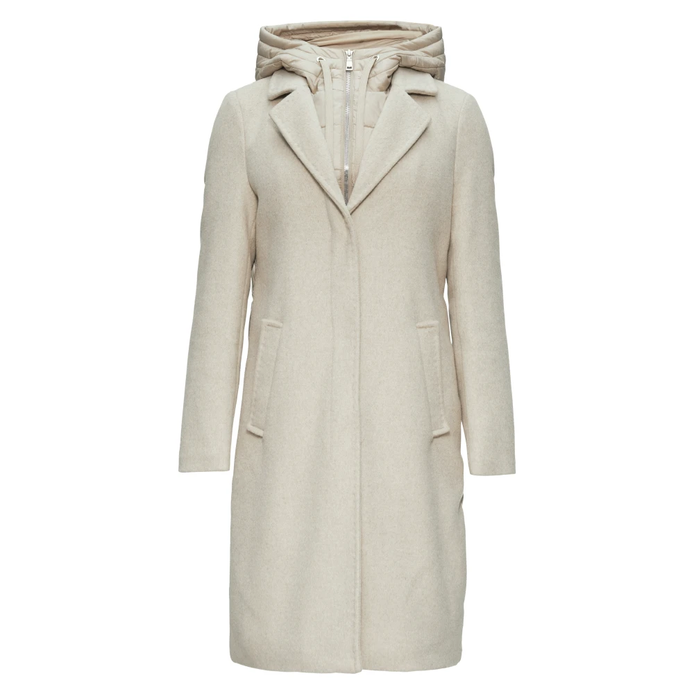 s.Oliver Hybride Outdoor Jas met Verwijderbare Inzet Beige Dames