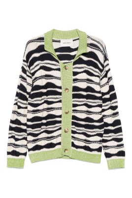 striped-purl-knit-cardigan