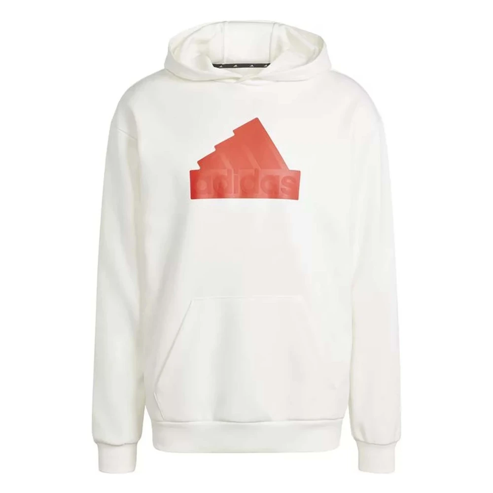 Adidas Toekomstige iconen hoodie White Heren