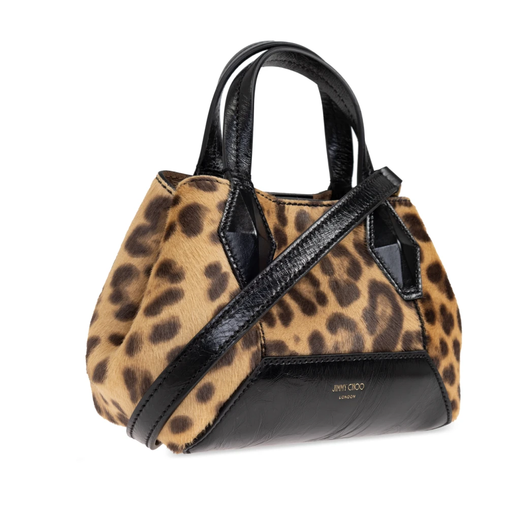 Jimmy Choo Handtas Diamond XS Beige Dames