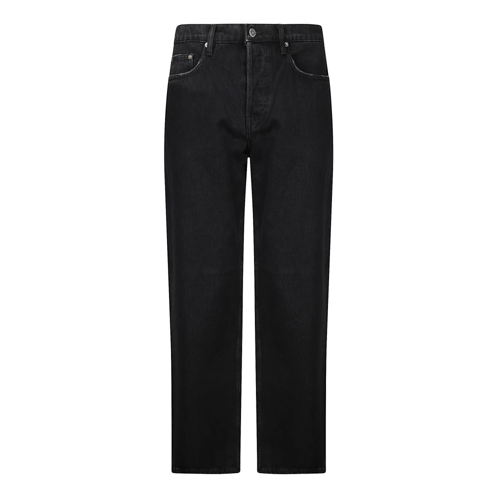 Golden Goose Uomo Nero Jeans Skate Loose