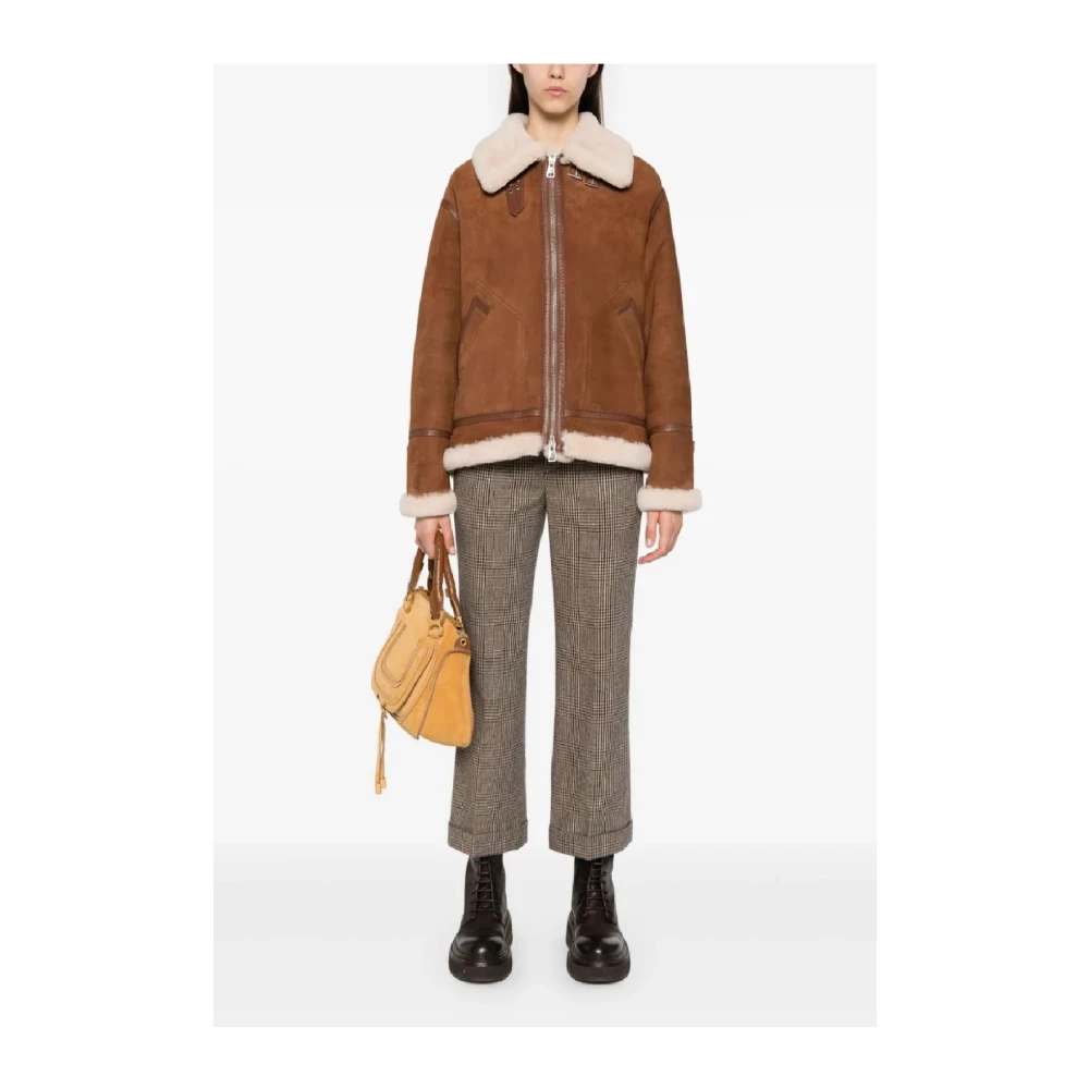 Ermanno Scervino Stijlvolle Damesjas voor Alle Seizoenen Brown Dames