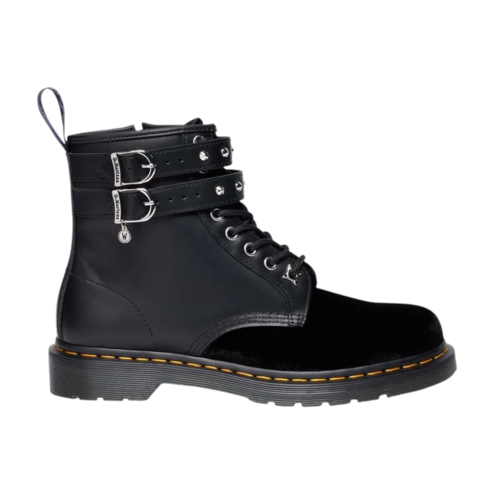 Dr. Martens Women's Black 1460 Wednesday Boot - Lace-Up Boots - 6 Uk - Shoes
