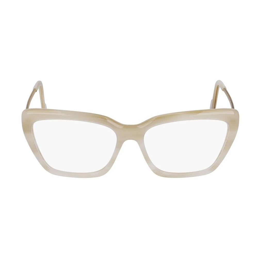 Lanvin Witte Acetaatframebril White Dames