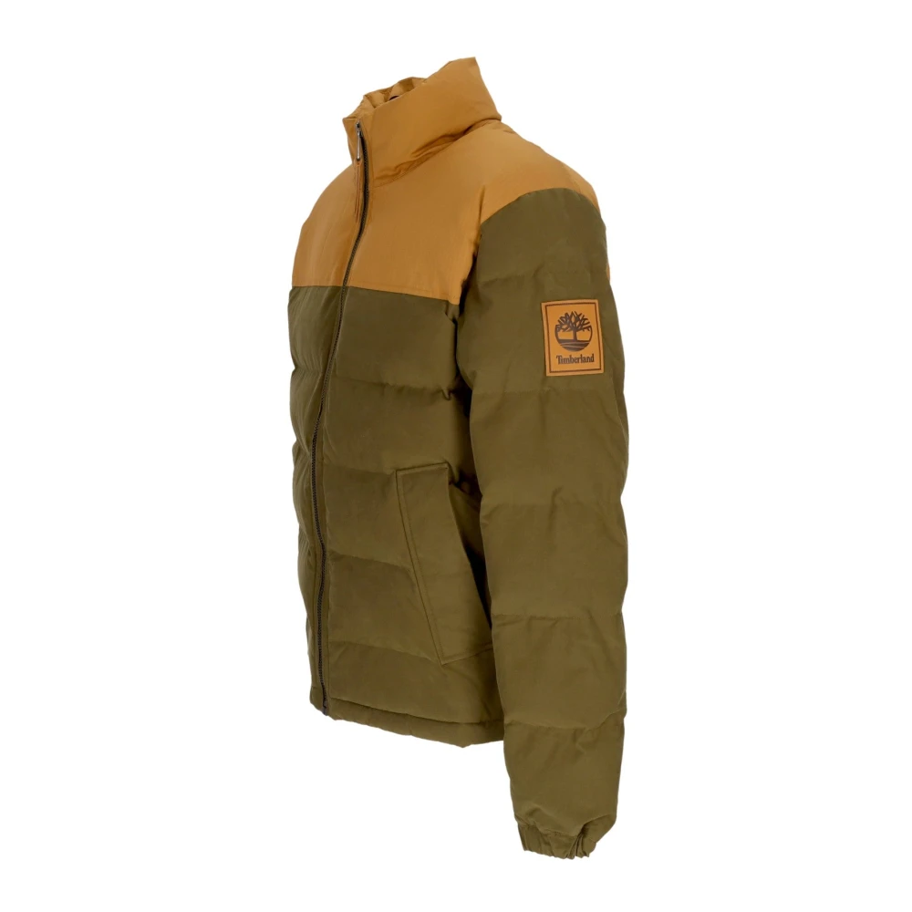 Timberland Puffer Jacket Mens Down Jacket Green Heren