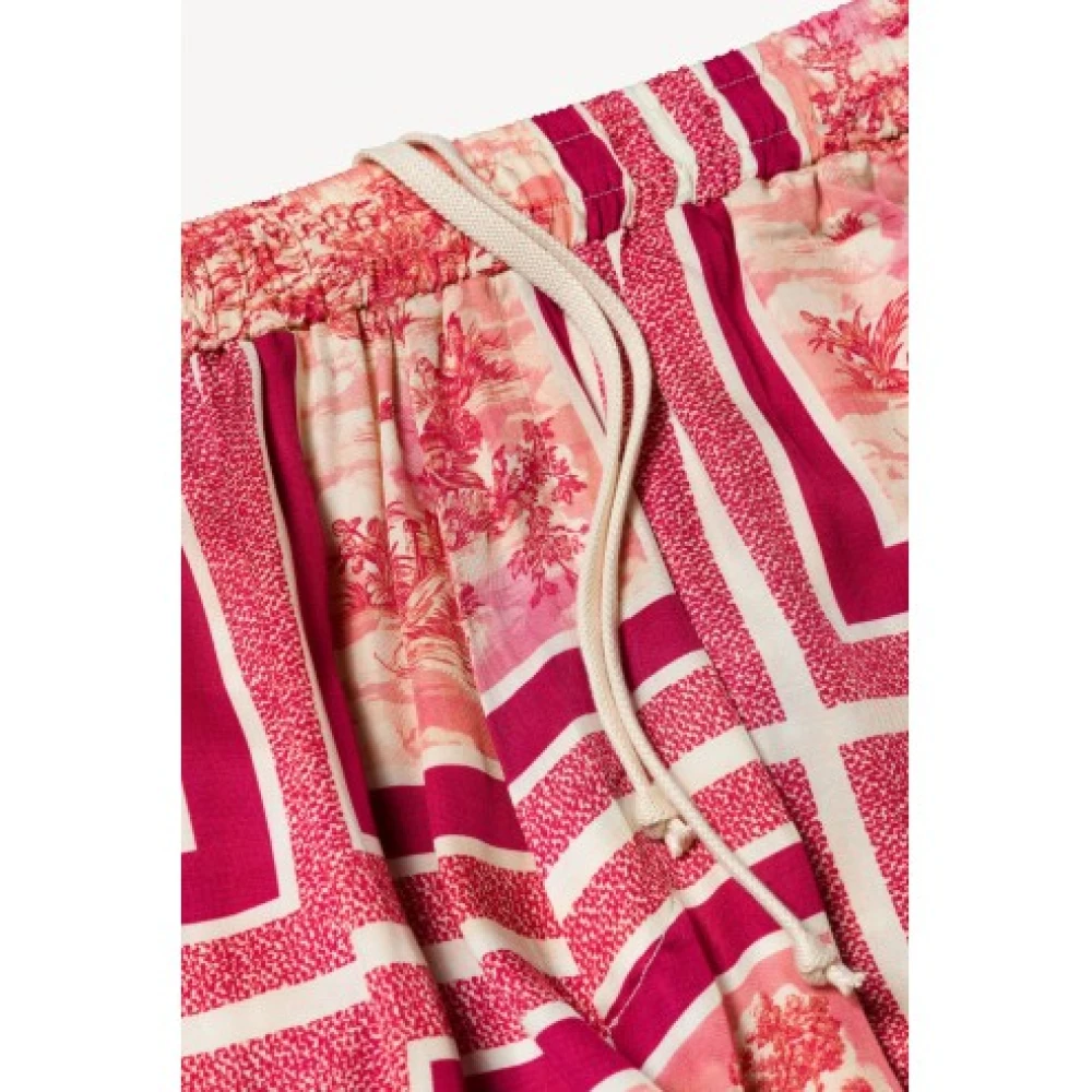 Aries Toile De Jouy Slacker Broek Multicolor Heren