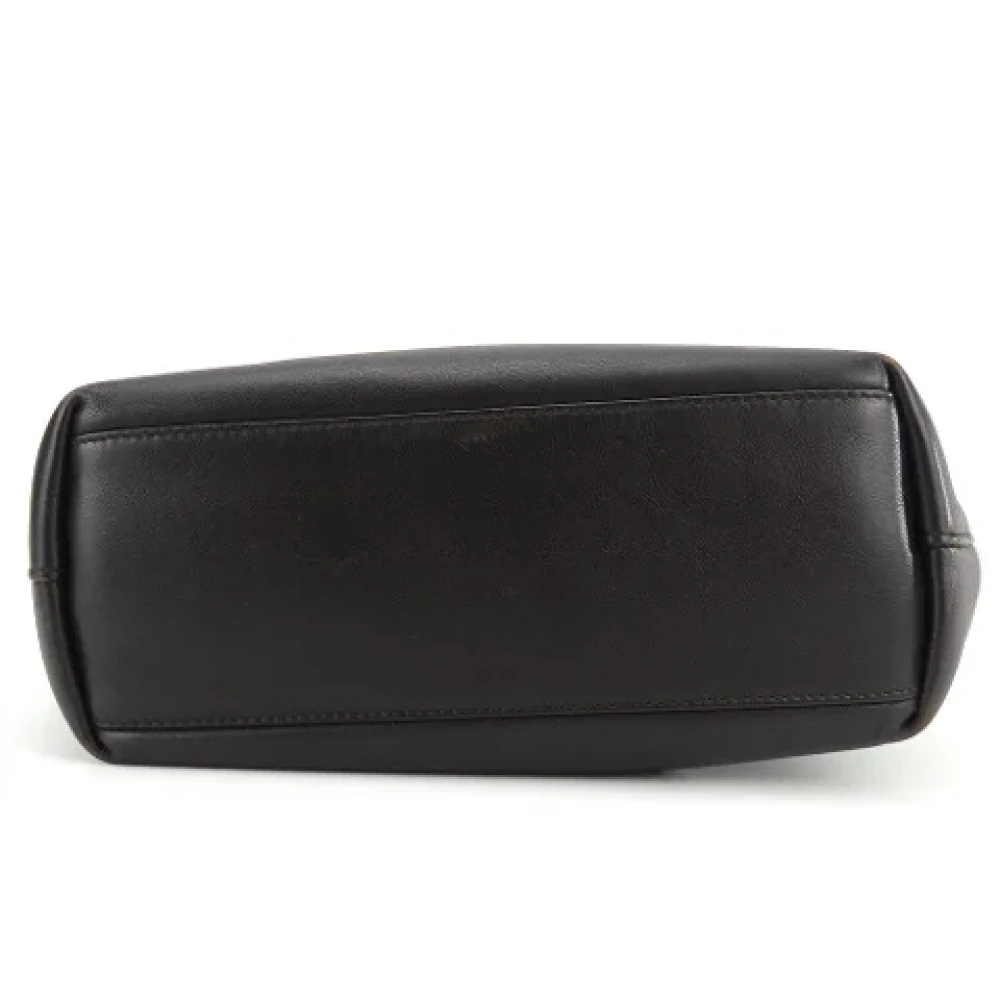 Dior Vintage Pre-owned Leather dior-bags Black Dames