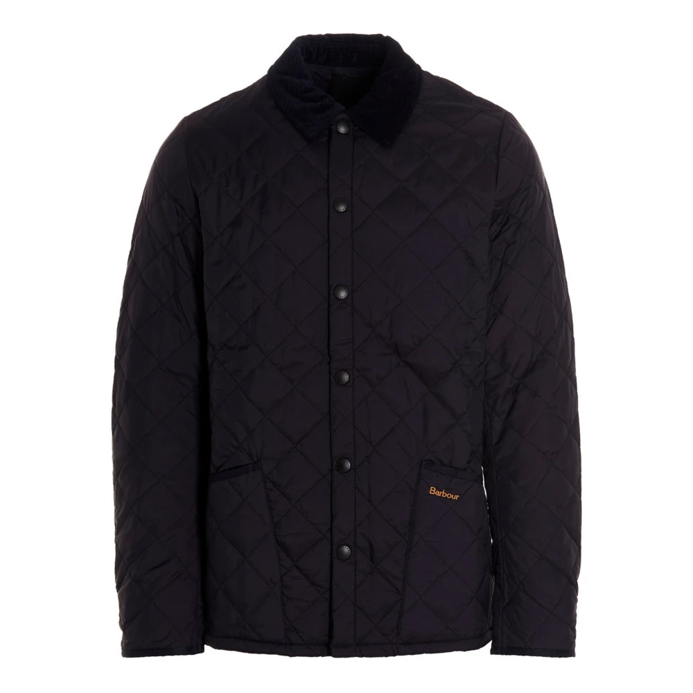 Barbour Men's Blue Heritage Liddesdale Quilted Jacket - Light Jackets - S - Jackets