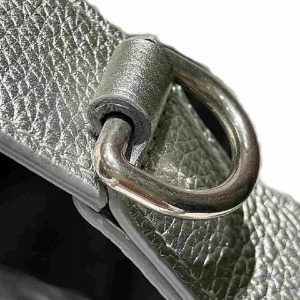 Balenciaga Vintage Pre-owned Leather balenciaga-bags Gray Dames