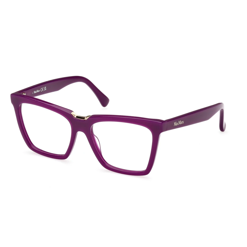 Max Mara Purple Glasses, Unisex, 54 Mm, Optical Frame