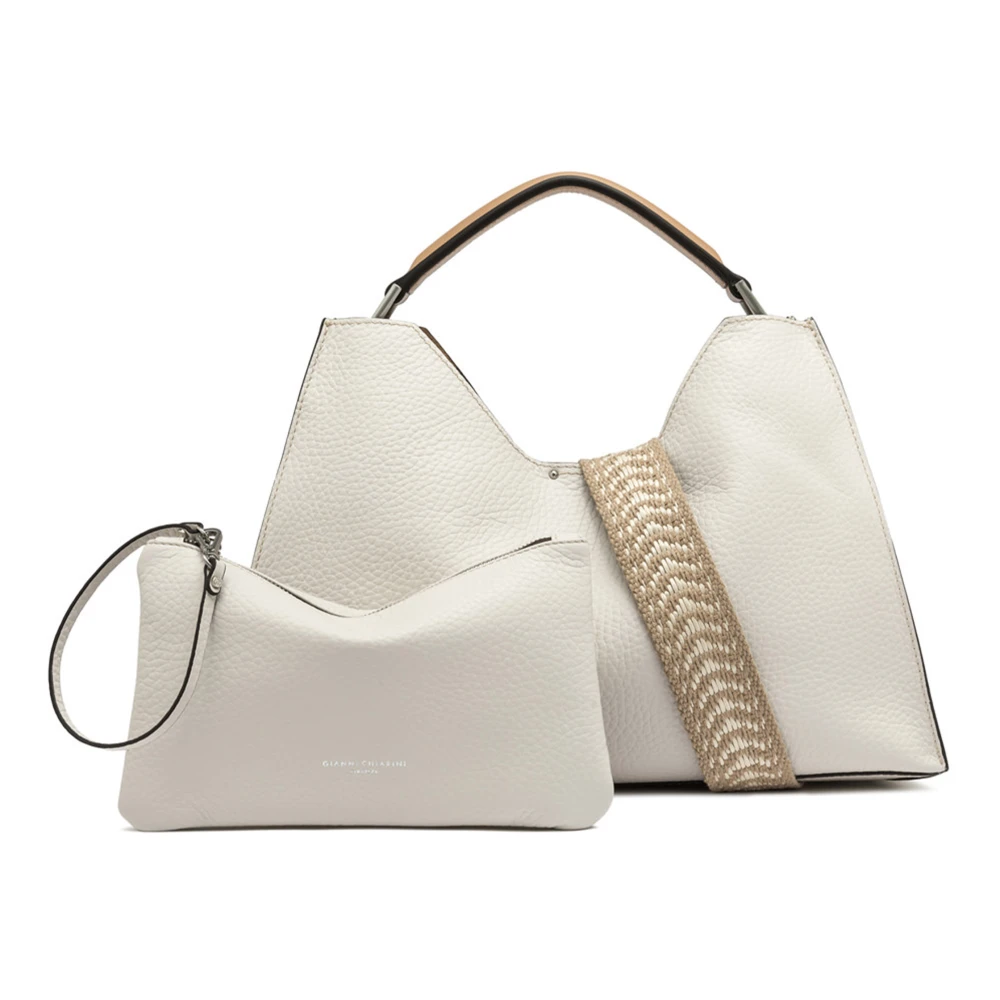 Gianni Chiarini Aurora Stijlvolle Handtas White Dames