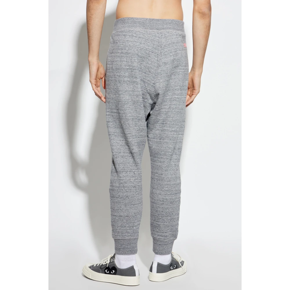Dsquared2 Katoenen sweatpants Gray Heren