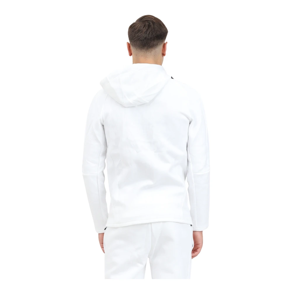Puma Witte Rits Hoodie Regular Fit White Heren