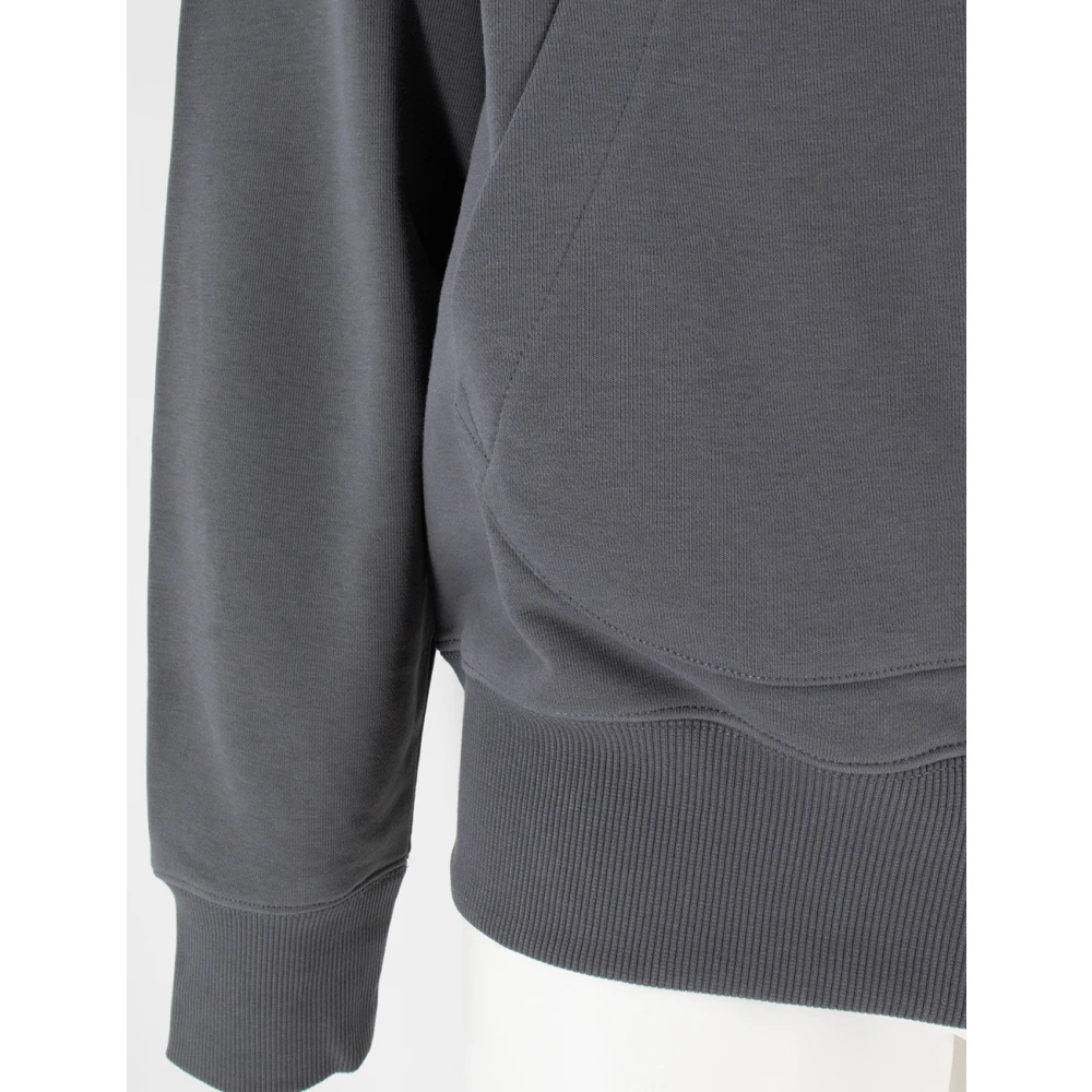 Parajumpers Sportieve Full-Zip Hoodie met Zakken Gray Heren