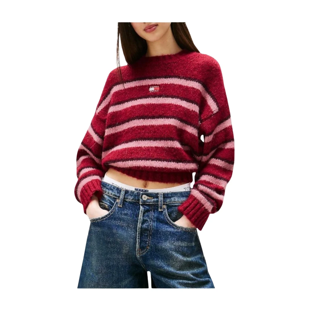 Tommy Hilfiger Women's Striped Alpaca Sweater