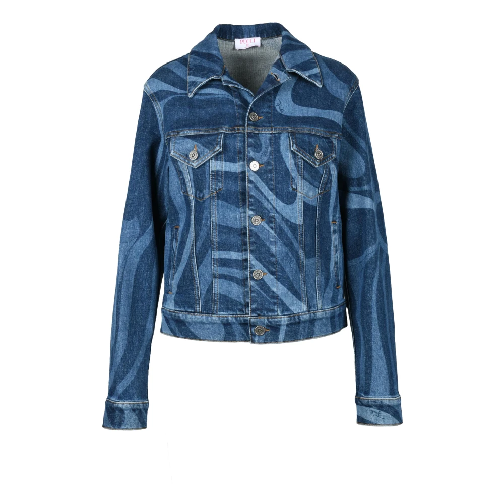 Jackets > Denim Jackets - - Emilio Pucci - Modalova