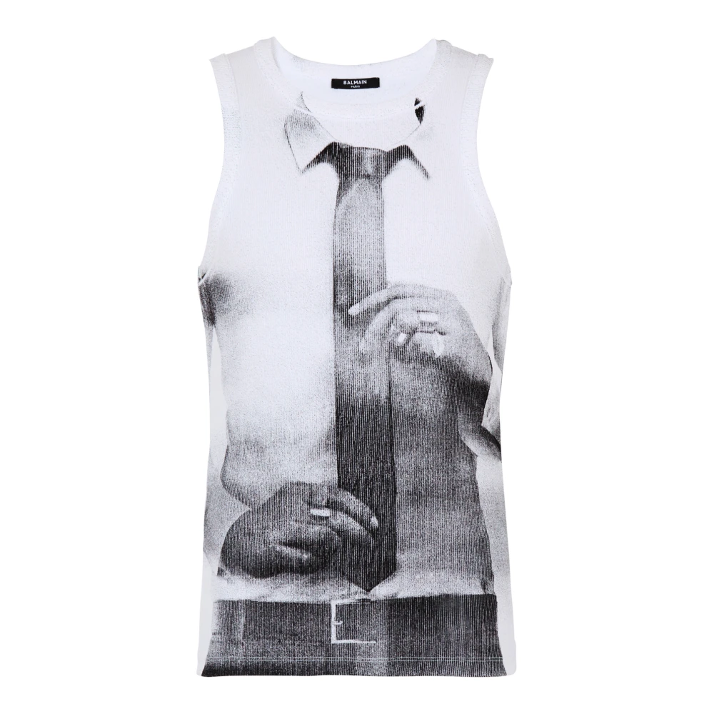 Tops > Sleeveless Tops - - Balmain - Modalova