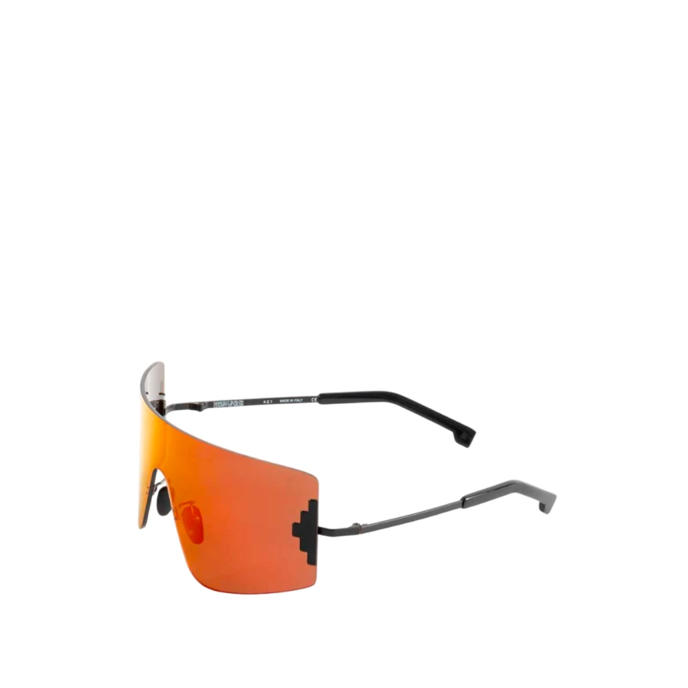 Marcelo Burlon Men's Red Mirro Rectangular Sunglasses