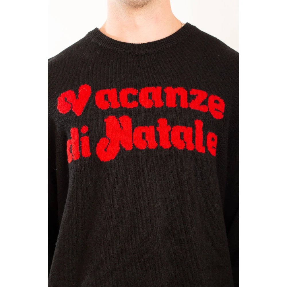 MC2 Saint Barth Vacanze Sweater in 00 Black Heren