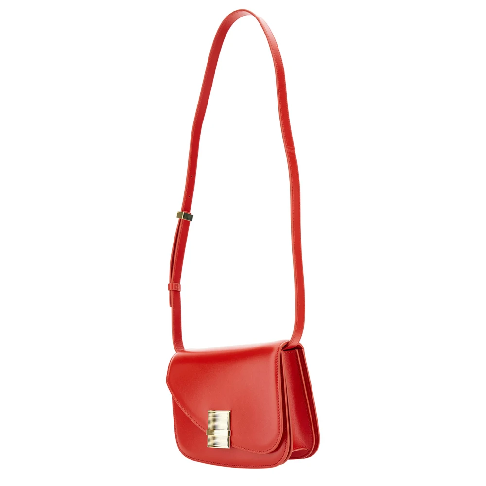 Salvatore Ferragamo Rode Oester Kleine Tas Red Dames