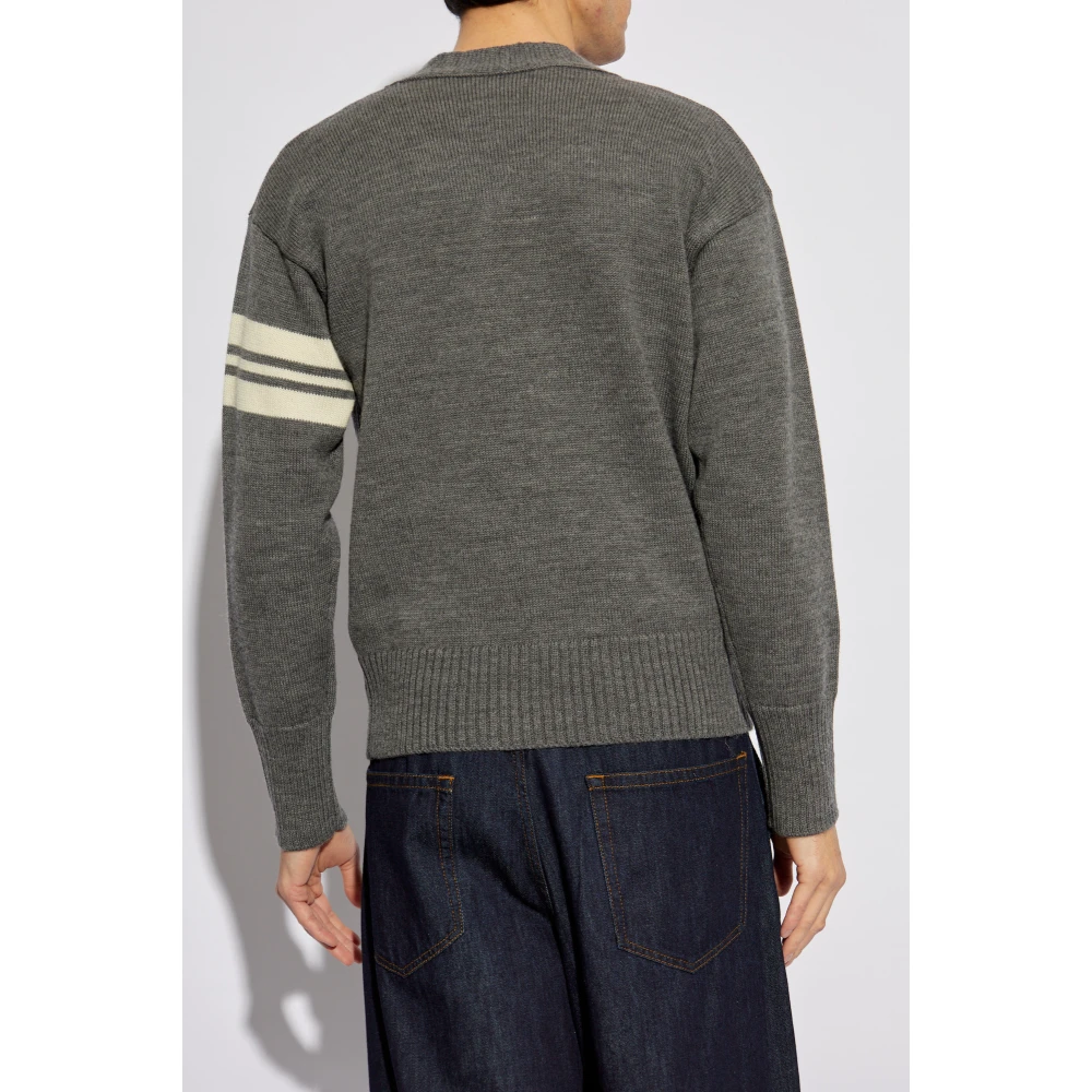 Dsquared2 V-hals trui Gray Heren