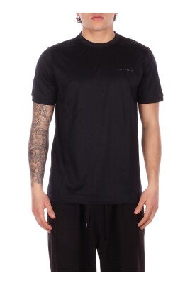 T-shirt Homme John Richmond – Bleu, Logo, Coton Pima, Taille S, NEUF Avec étiquette