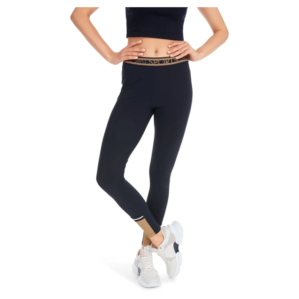 Marc Cain Santa Fe Navy Leggings Multicolor Dames