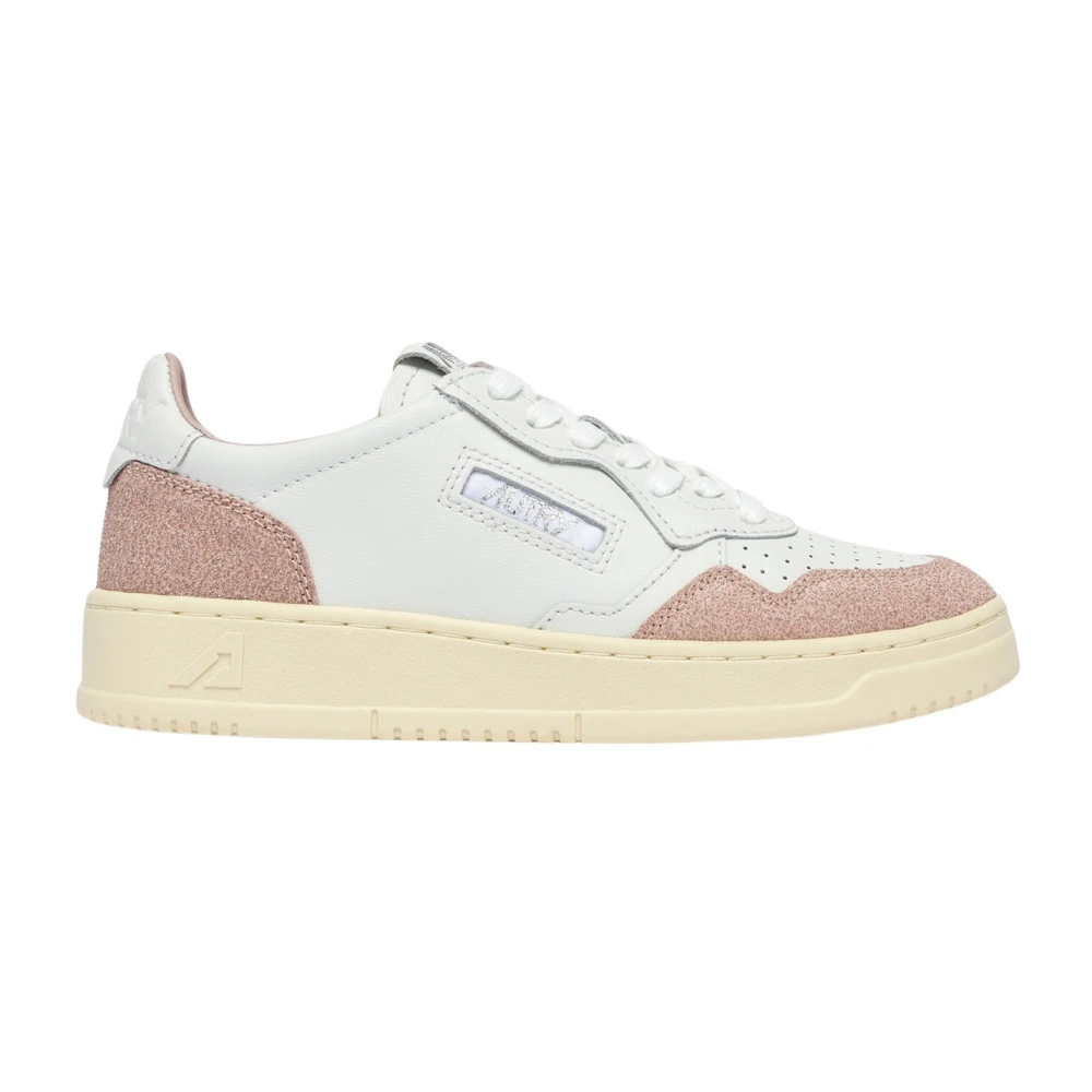 Autry White Sneakers, Female, 4 Uk, Medalist Low