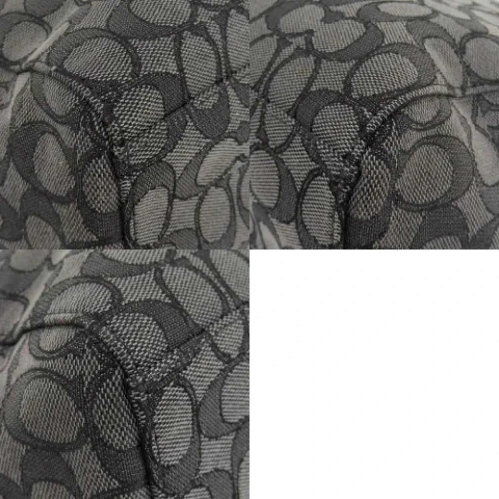 Coach Pre-owned Fabric handbags Black Dames