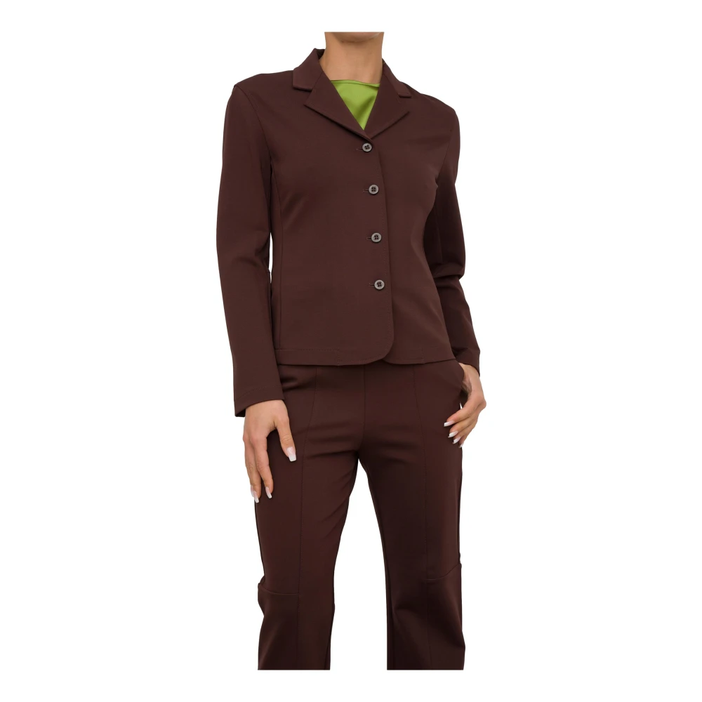 Max Mara Stijlvolle Jas voor Vrouwen Brown Dames