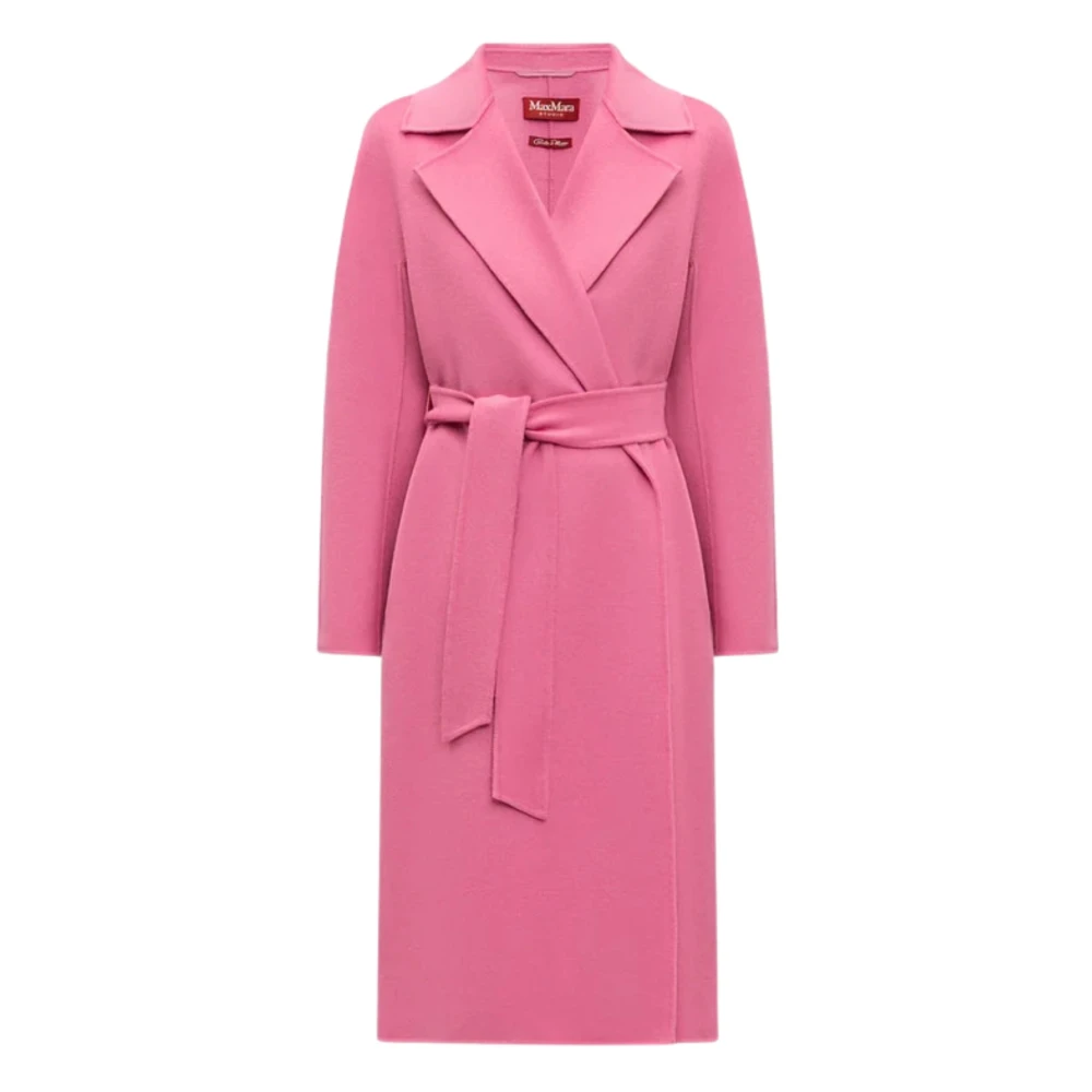 Coats > Belted Coats - - Max Mara Studio - Modalova