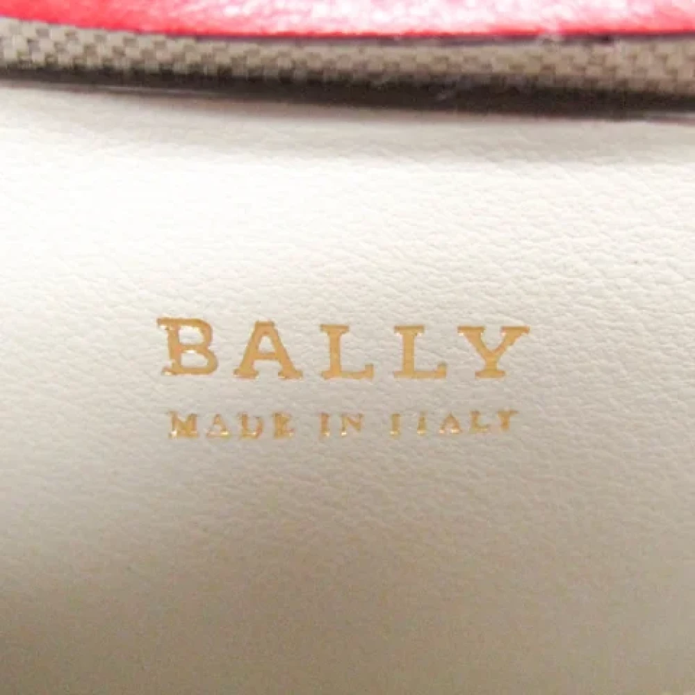 Bally Pre-owned Leather shoulder-bags Red Dames