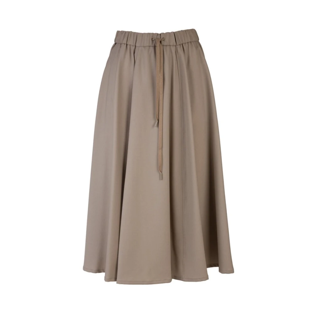 Marella Sportieve Rok voor Vrouwen Brown Dames