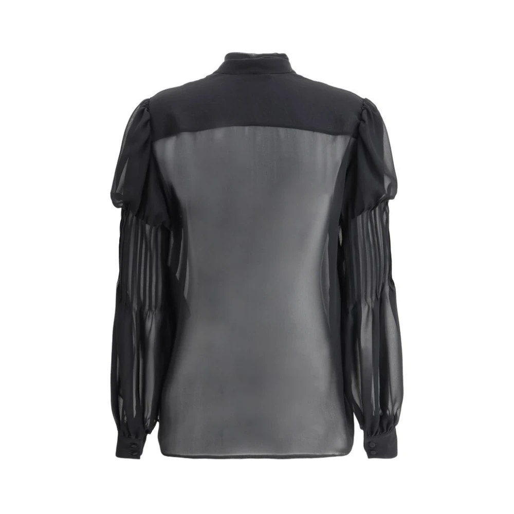Tom Ford Zijden Georgette Shirt Black Dames