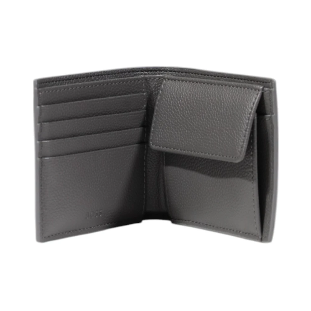 Hugo Boss Heren Portemonnee Lente Zomer Collectie Gray Heren