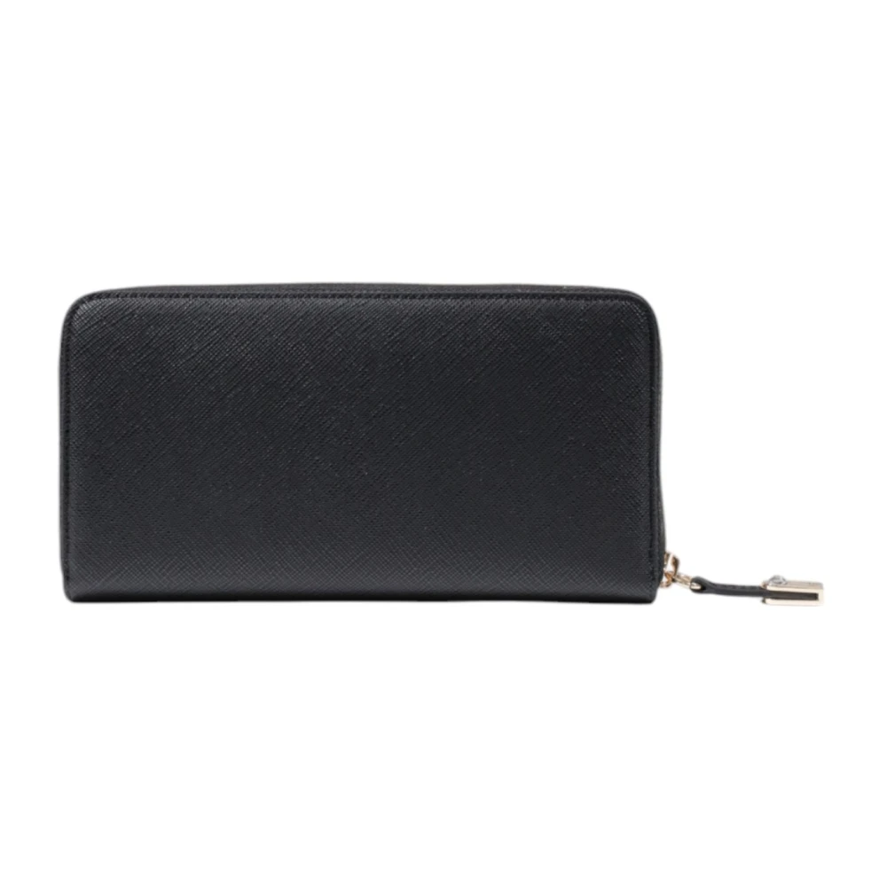 Liu Jo Chique Plain Polyurethaan Portemonnee Black Dames