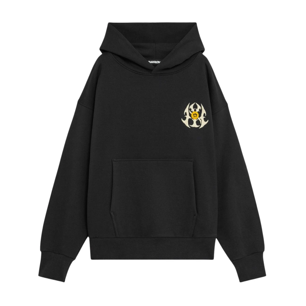 Barrow Black Big Apple Hoodie - Unisex - Hoodies - M - Sweatshirts & Hoodies