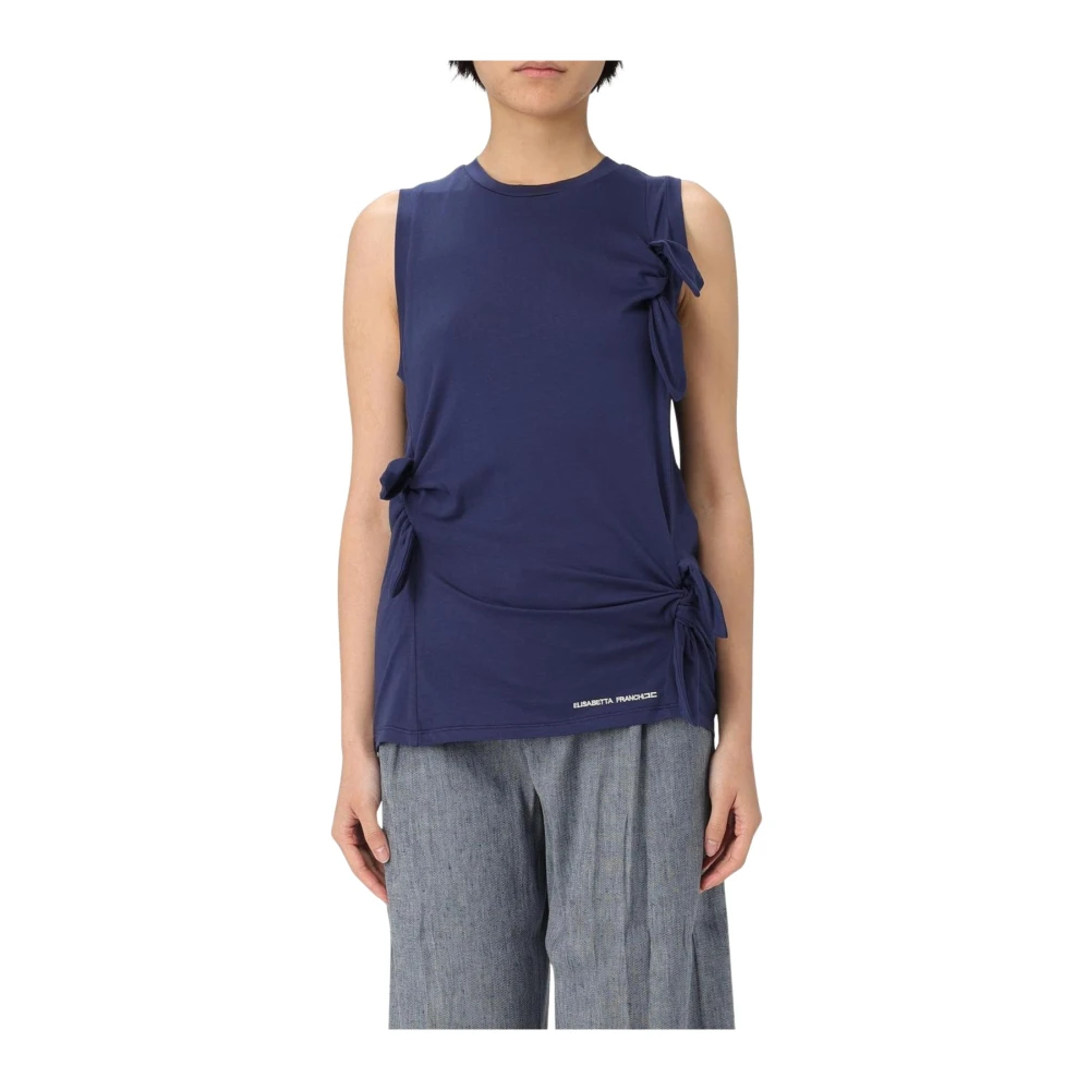 Tops > Sleeveless Tops - - Elisabetta Franchi - Modalova