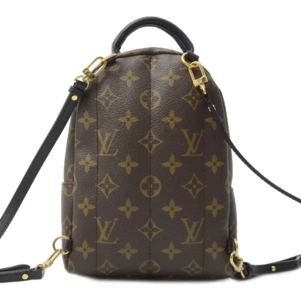 Louis Vuitton Vintage Pre-owned Canvas backpacks Brown Dames
