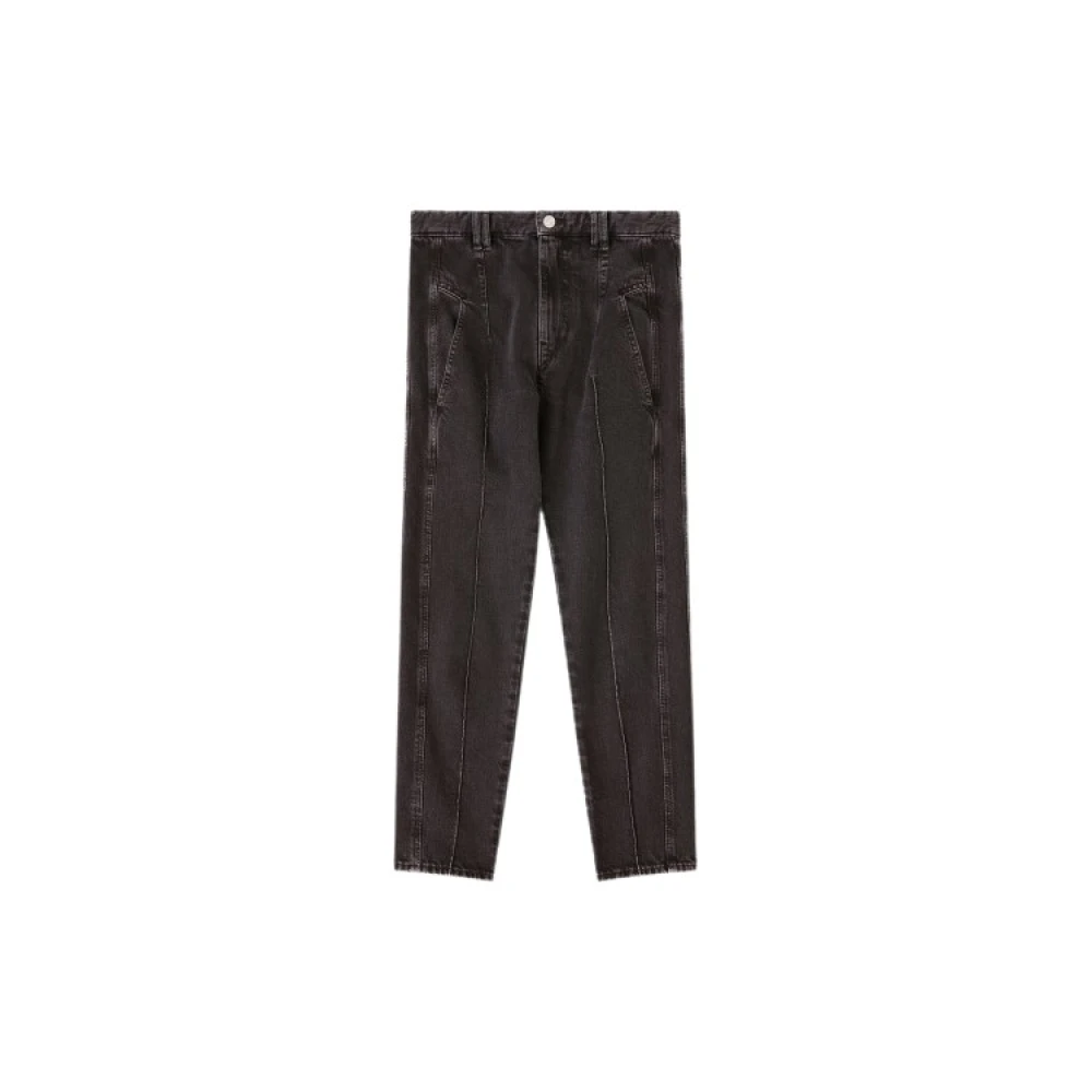 Isabel Marant Étoile Rechte snit denim jeans Black Dames