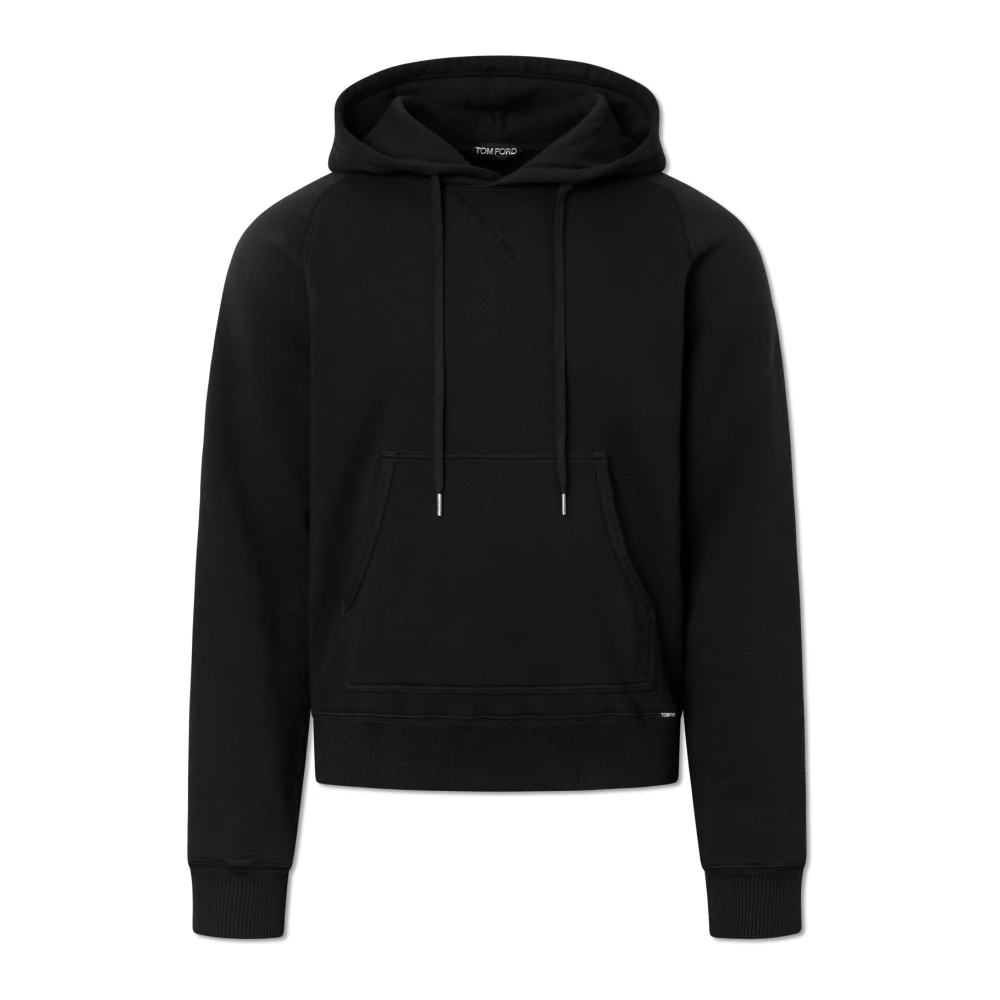 Tom Ford Katoenen hoodie Black Heren