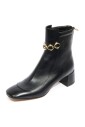 bottines-noires-en-cuir-avec-fermeture-eclair