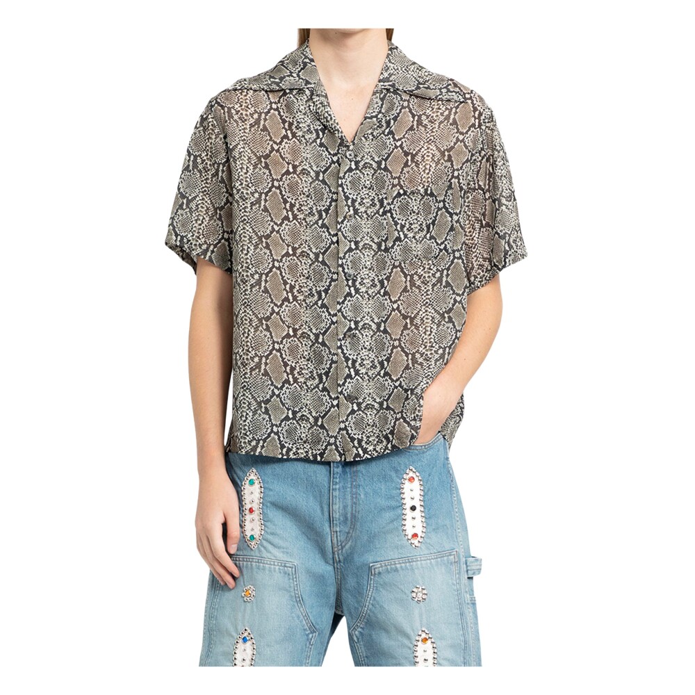 Slangenprint shirt best sale